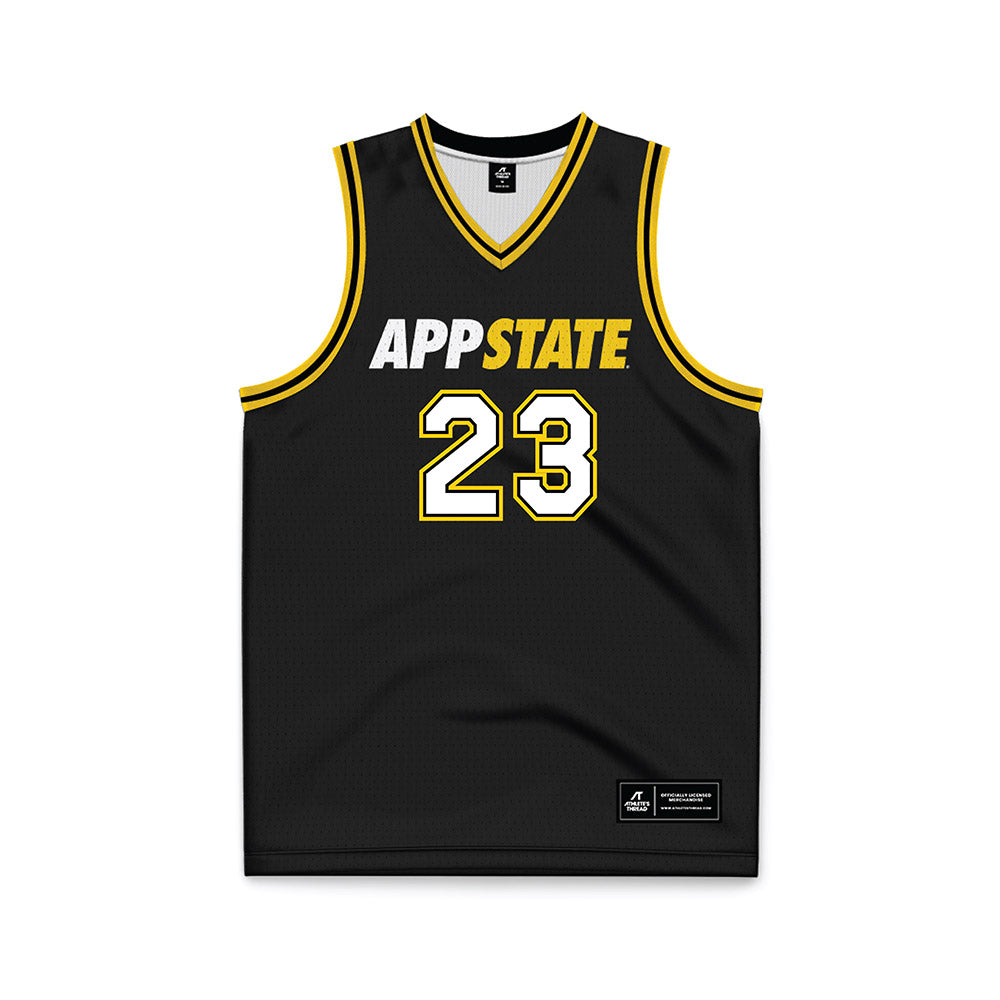 App State - NCAA Men's Basketball : Terence Harcum - Basketball Jersey