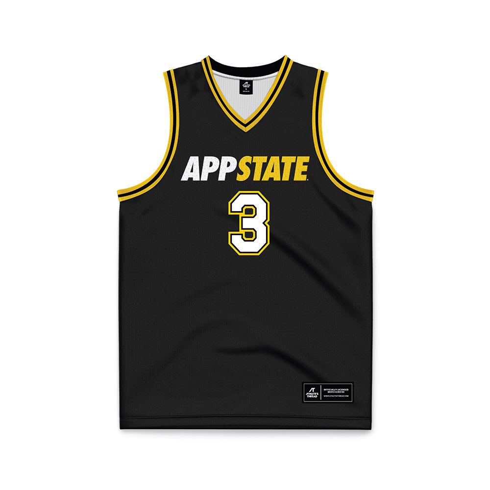 App State - NCAA Men's Basketball : Luke Wilson - Replica Jersey Basketball Jersey-0