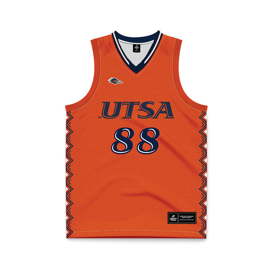 UTSA - NCAA Men's Basketball : Skylar Wicks - Orange Basketball Jersey-0
