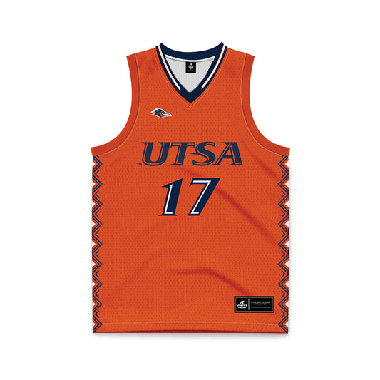 UTSA - NCAA Men's Basketball : Stanley Borden - Orange Basketball Jersey-0