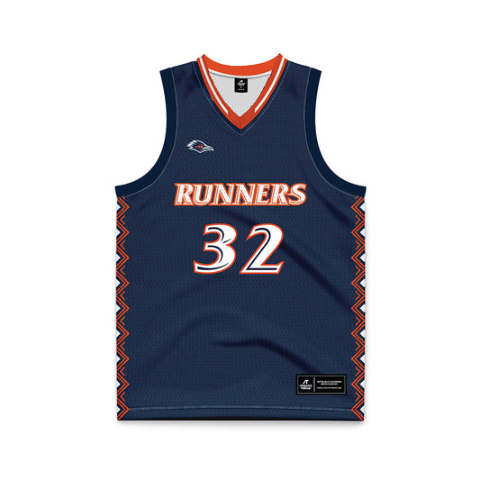 UTSA - NCAA Women's Basketball : Jordyn Jenkins - Navy Basketball Jersey-0
