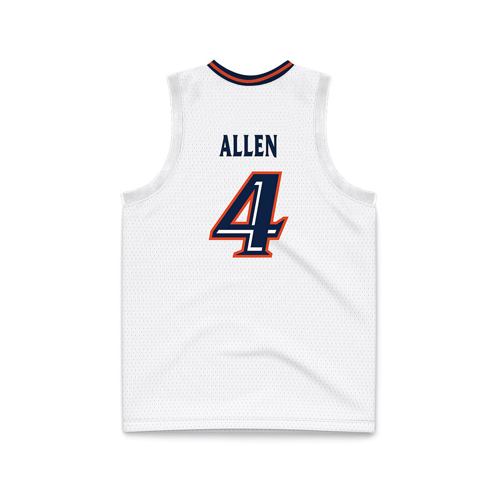 UTSA - NCAA Women's Basketball : Damara Allen - White Basketball Jersey