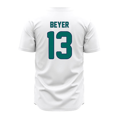 UNC Wilmington - NCAA Softball : MG Beyer - White Jersey-1