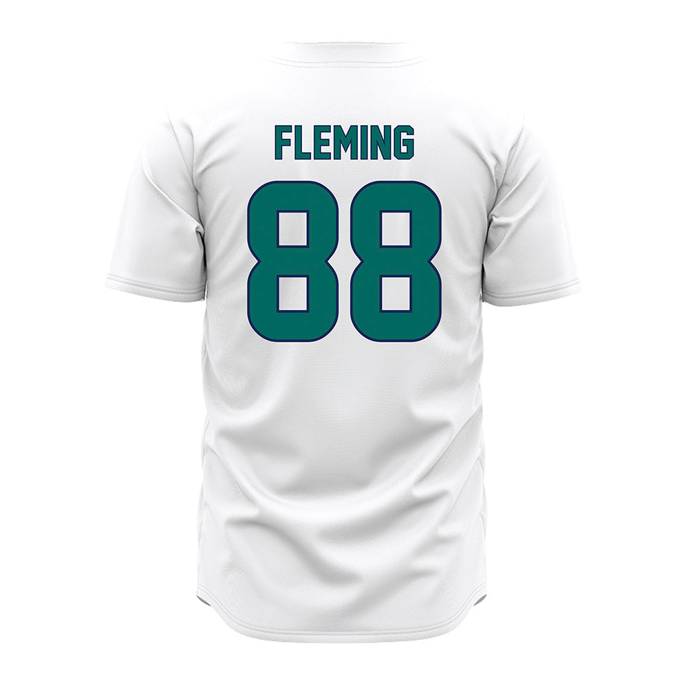 UNC Wilmington - NCAA Softball : Carson Fleming - White Jersey-1