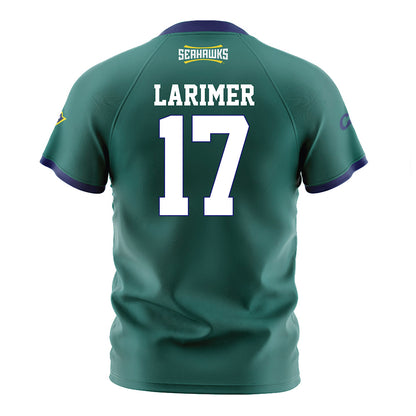 UNC Wilmington - NCAA Women's Soccer : Elise Larimer - Teal Soccer Jersey-1