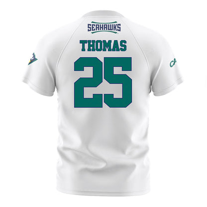 UNC Wilmington - NCAA Women's Soccer : Tilly Thomas - White Soccer Jersey-1