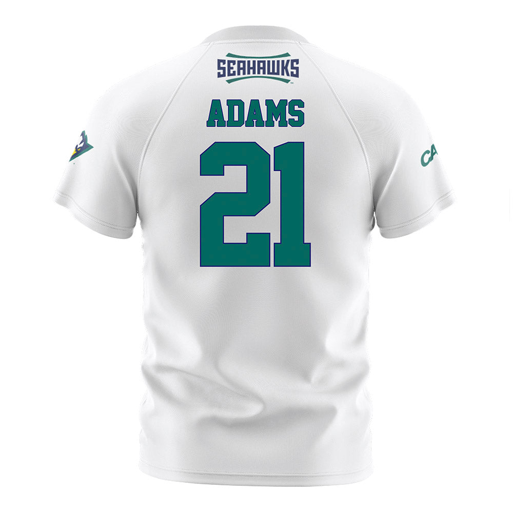 UNC Wilmington - NCAA Women's Soccer : Kayla Adams - White Soccer Jersey-1