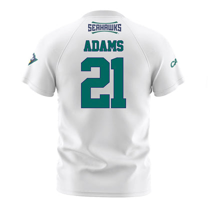 UNC Wilmington - NCAA Women's Soccer : Kayla Adams - White Soccer Jersey-1