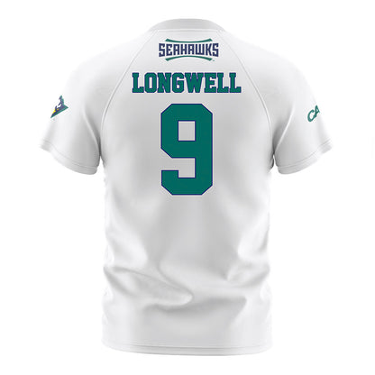 UNC Wilmington - NCAA Women's Soccer : Hailey Longwell - White Soccer Jersey-1