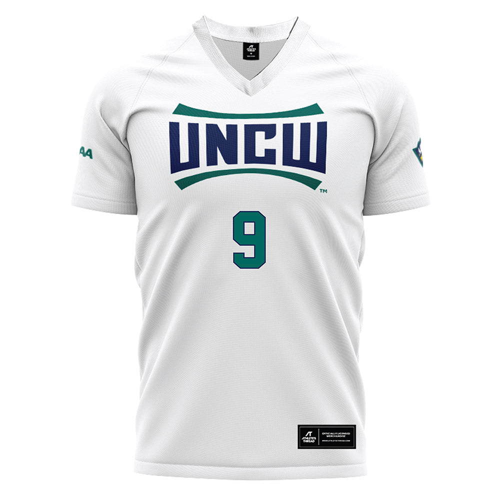 UNC Wilmington - NCAA Women's Soccer : Hailey Longwell - White Soccer Jersey-0