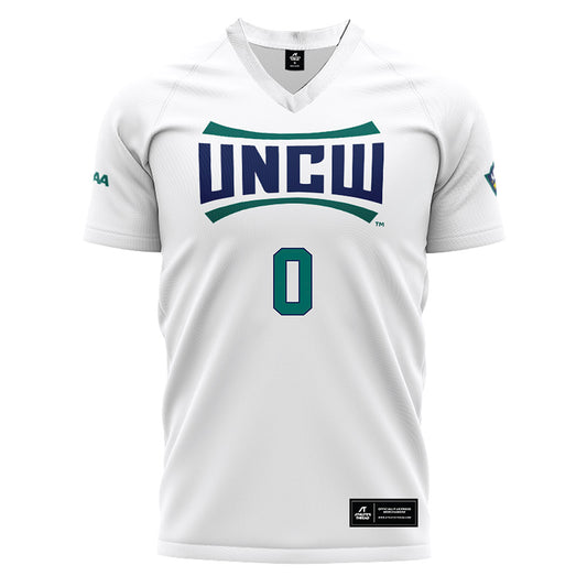 UNC Wilmington - NCAA Women's Soccer : Zoe Anderson - White Soccer Jersey-0