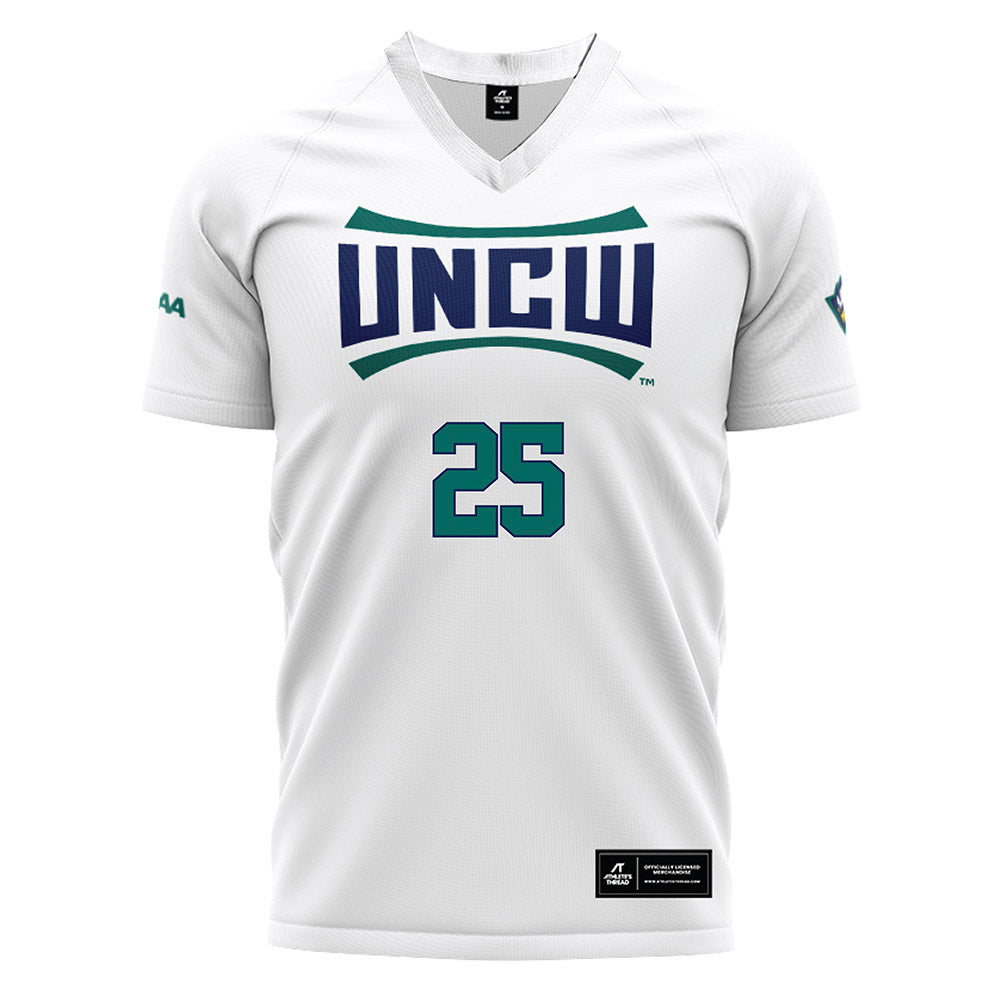 UNC Wilmington - NCAA Women's Soccer : Tilly Thomas - White Soccer Jersey-0