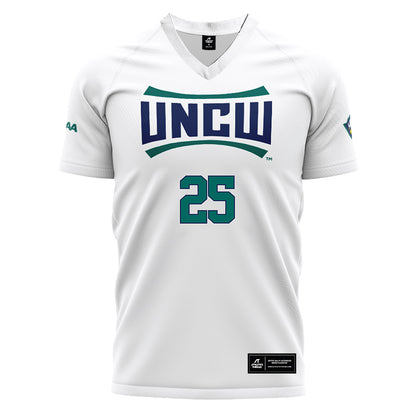 UNC Wilmington - NCAA Women's Soccer : Tilly Thomas - White Soccer Jersey-0