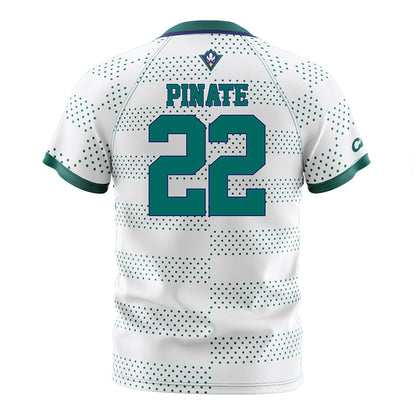 UNC Wilmington - NCAA Men's Soccer : Adrian Pinate - White Soccer Jersey