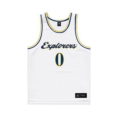 La Salle - NCAA Women's Basketball : aryss macktoon - White Basketball Jersey-0