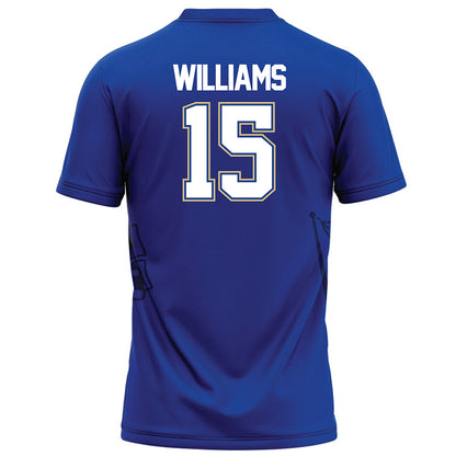 Tulsa - NCAA Football : Ashton Williams - Blue Football Jersey-1