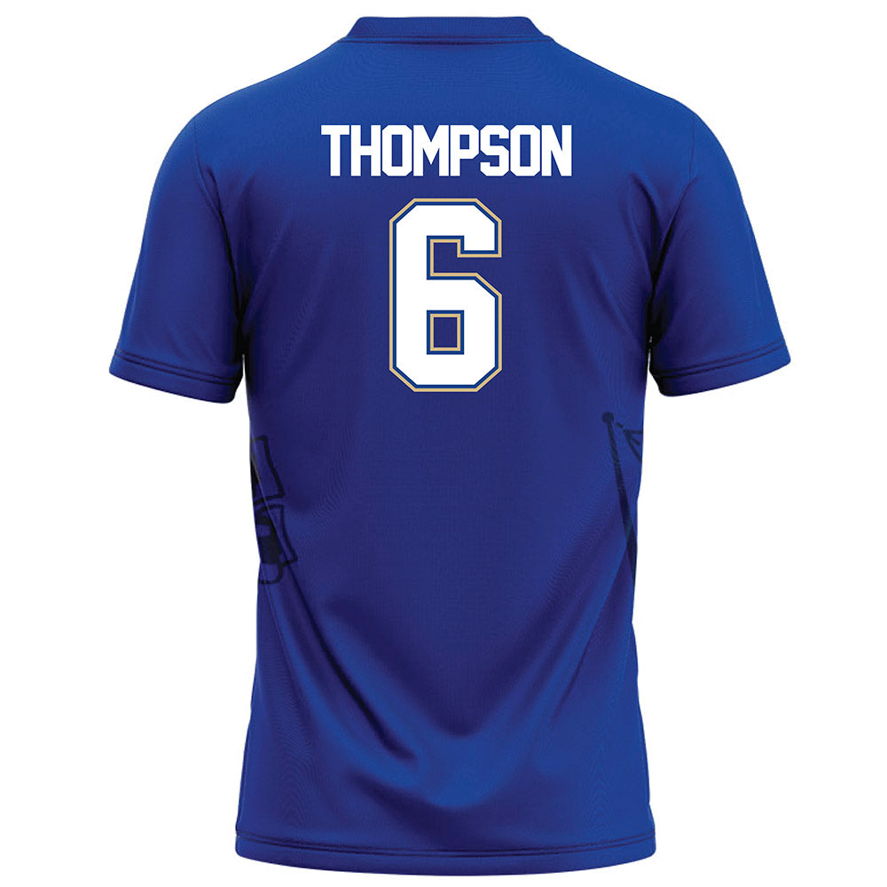 Tulsa - NCAA Football : Chris Thompson - Blue Football Jersey-1