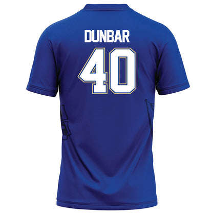 Tulsa - NCAA Football : Aquavious Dunbar - Blue Football Jersey-1