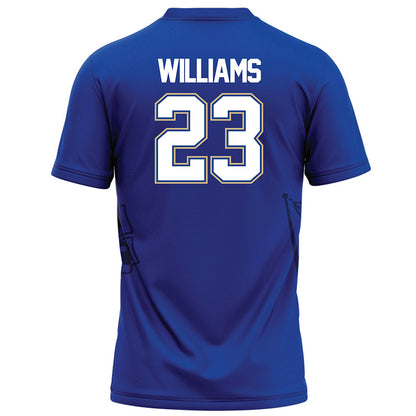 Tulsa - NCAA Football : Jace Williams - Blue Football Jersey-1
