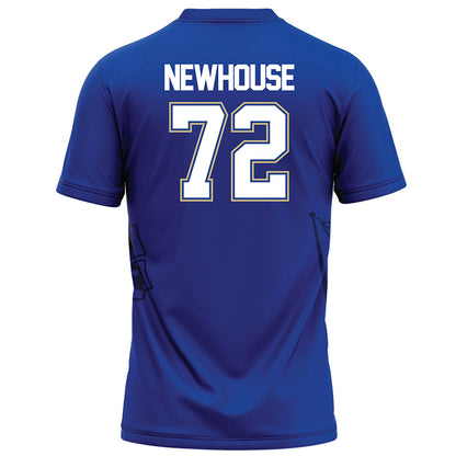 Tulsa - NCAA Football : Tai Newhouse - Blue Football Jersey-1