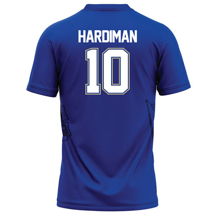 Tulsa - NCAA Football : Tim Hardiman - Blue Football Jersey-1