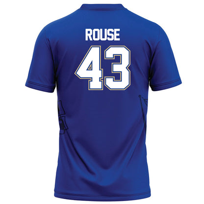 Tulsa - NCAA Football : Bryson Rouse - Blue Football Jersey