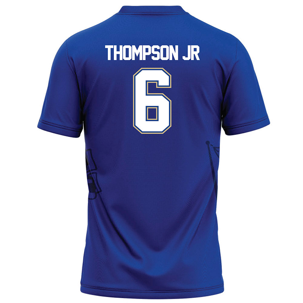 Tulsa - NCAA Football : Chris Thompson Jr - Blue Football Jersey-1