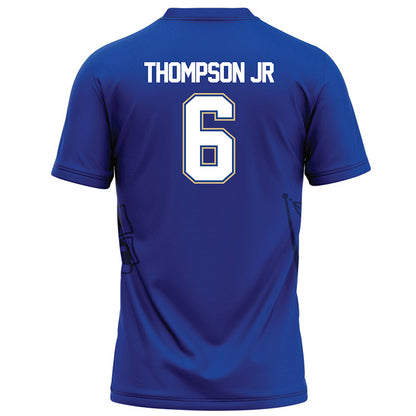 Tulsa - NCAA Football : Chris Thompson Jr - Blue Football Jersey-1