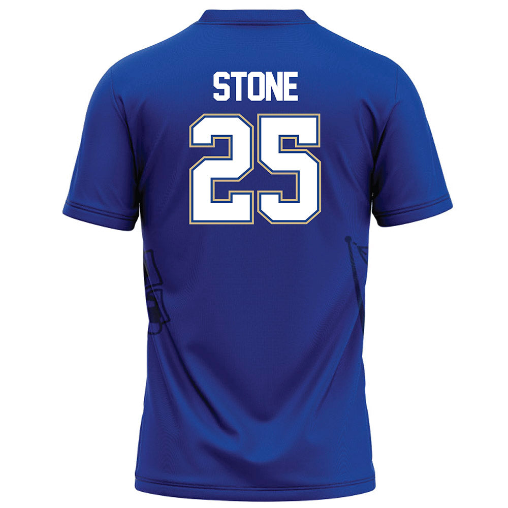 Tulsa - NCAA Football : Sam Stone - Blue Football Jersey-1