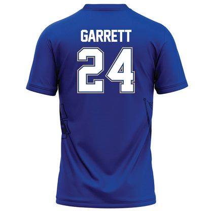 Tulsa - NCAA Football : Daedrion Garrett - Blue Football Jersey