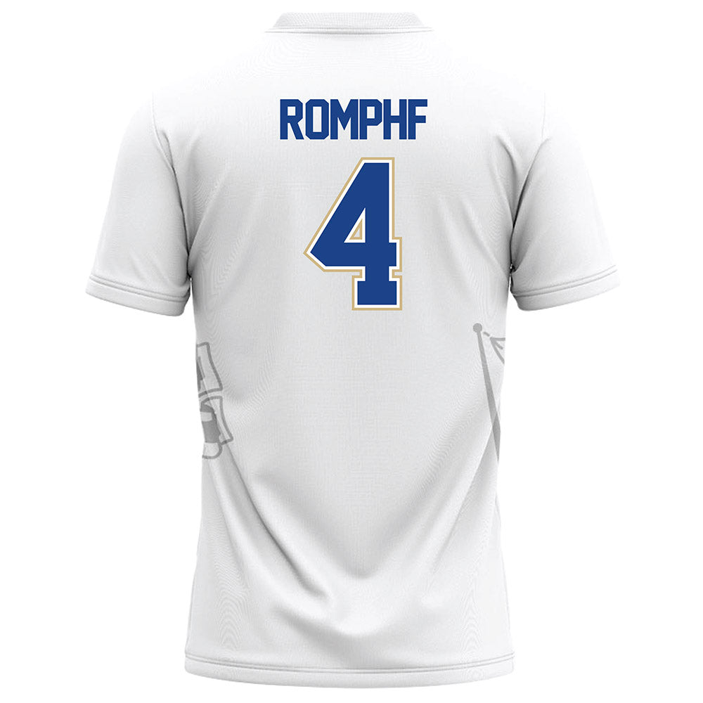 Tulsa - NCAA Football : Anthony Romphf - White Football Jersey-1