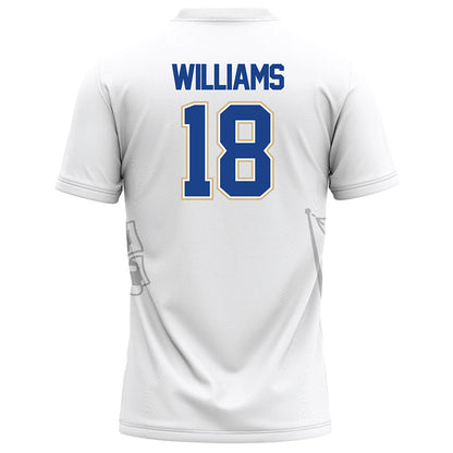Tulsa - NCAA Football : Zach Williams - White Football Jersey-1
