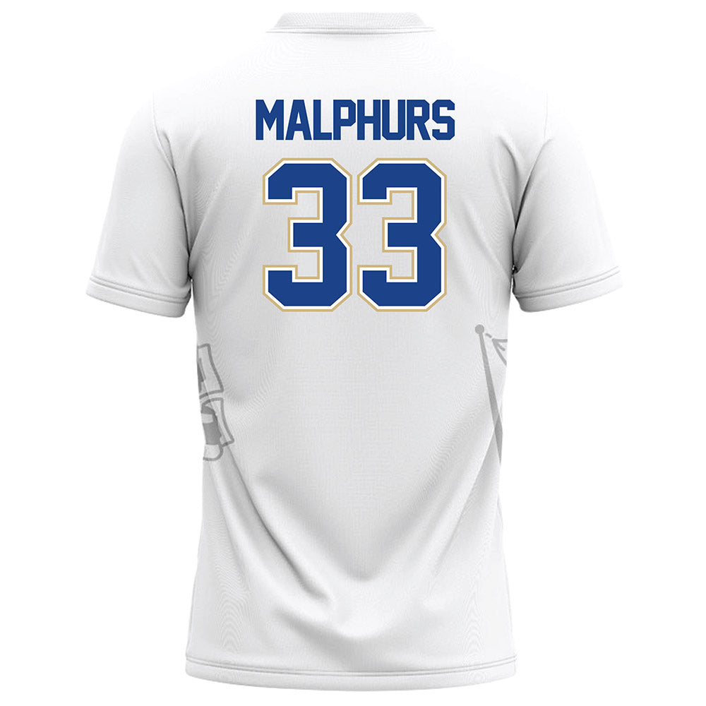 Tulsa - NCAA Football : Reed Malphurs - White Football Jersey-1