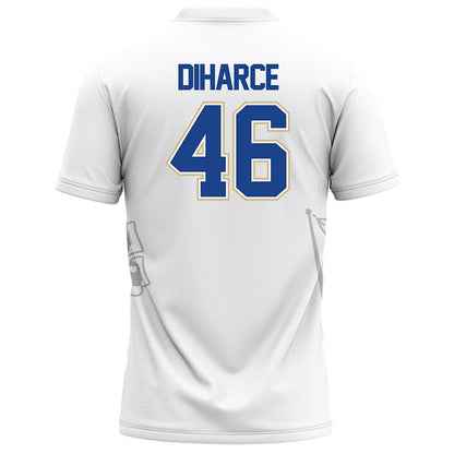 Tulsa - NCAA Football : Walker Diharce - White Football Jersey