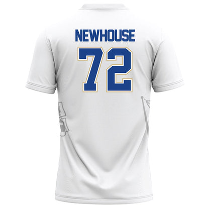 Tulsa - NCAA Football : Tai Newhouse - White Football Jersey-1