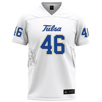 Tulsa - NCAA Football : Walker Diharce - White Football Jersey