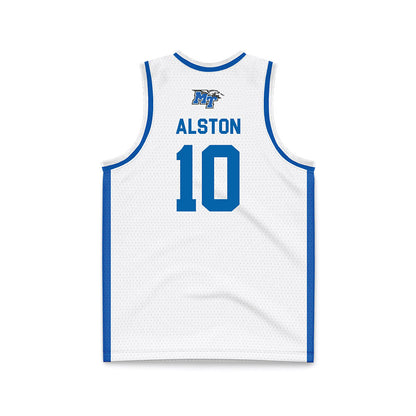 MTSU - NCAA Men's Basketball : Torey Alston - Basketball Jersey