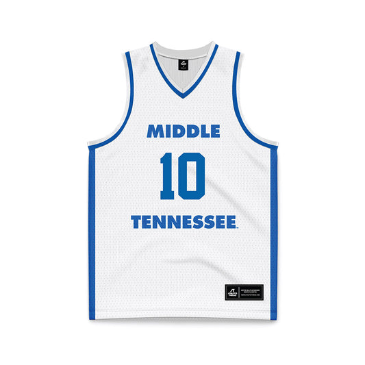 MTSU - NCAA Men's Basketball : Torey Alston - Basketball Jersey