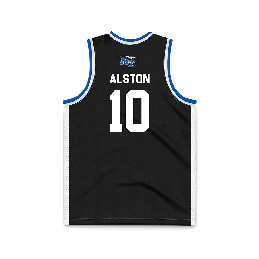 MTSU - NCAA Men's Basketball : Torey Alston - Basketball Jersey