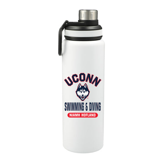 UConn - NCAA Women's Swimming & Diving : Niamh Hofland - 32oz Stainless Steel Bottle