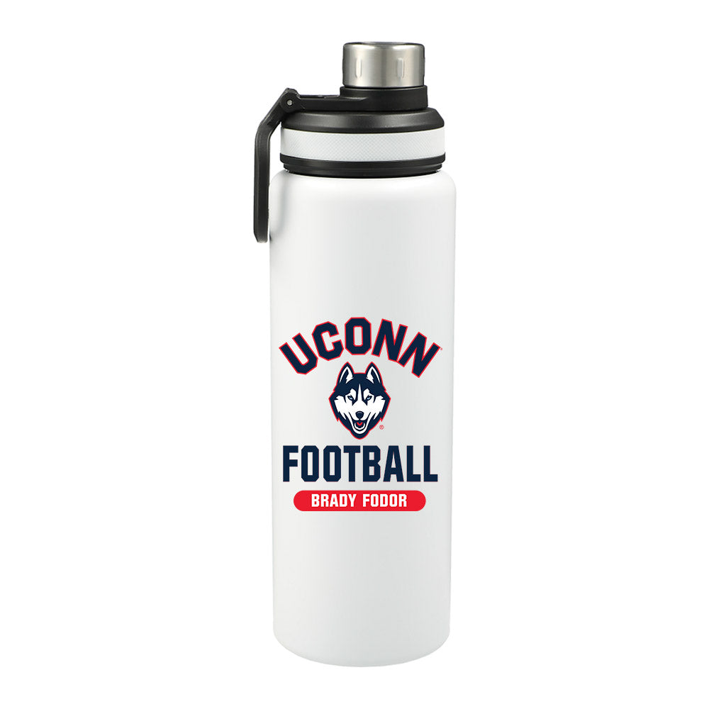 UConn - NCAA Football : Brady Fodor - 32oz Stainless Steel Bottle