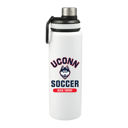 UConn - NCAA Men's Soccer : Alex Tupay - 32oz Stainless Steel Bottle