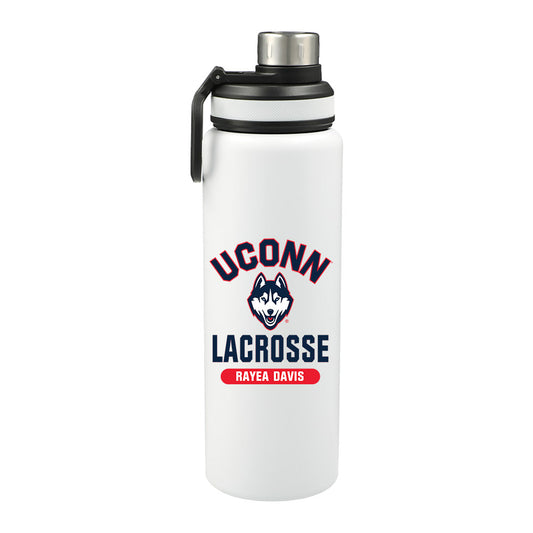 UConn - NCAA Women's Lacrosse : Rayea Davis - 32oz Stainless Steel Bottle