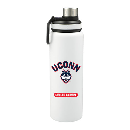 UConn - NCAA Women's Basketball : Caroline Ducharme - 32oz Stainless Steel Bottle-0