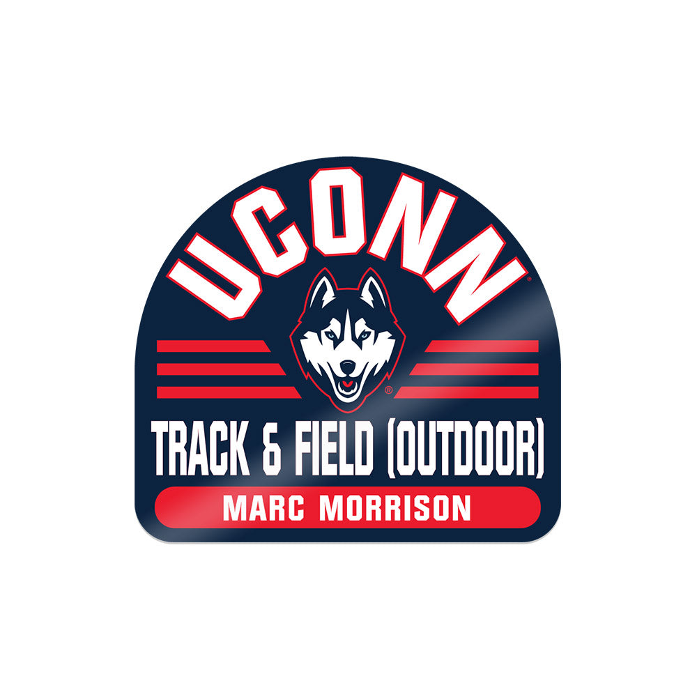 UConn - NCAA Men's Track & Field : Marc Morrison - Sticker-0