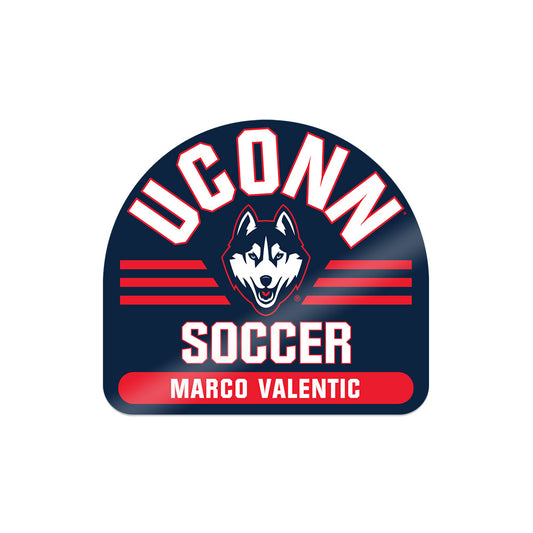UConn - NCAA Men's Soccer : Marco Valentic - Sticker-0