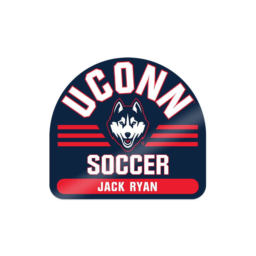 UConn - NCAA Men's Soccer : Jack Ryan - Sticker-0
