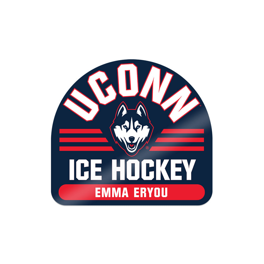 UConn - NCAA Women's Ice Hockey : Emma Eryou - Sticker-0