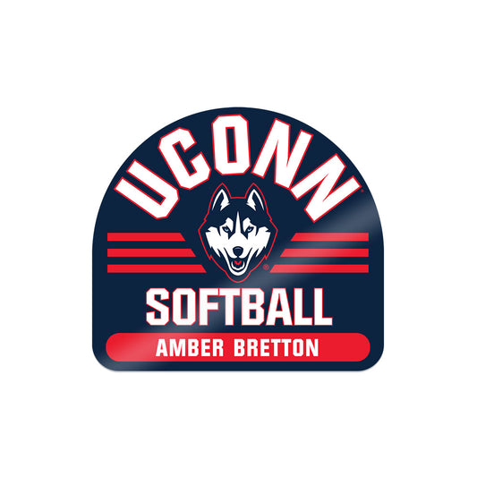 UConn - NCAA Softball : Amber Bretton - Sticker-0