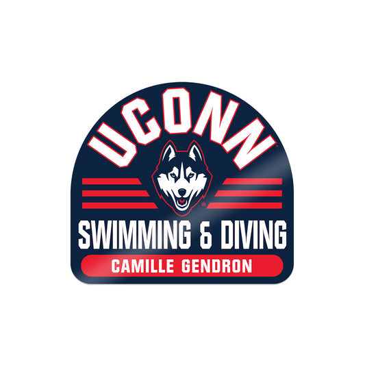 UConn - NCAA Women's Swimming & Diving : Camille Gendron - Sticker-0